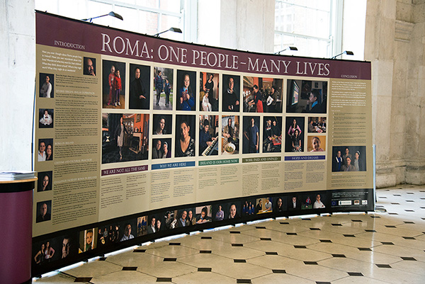 Roma exhibit in Dublin